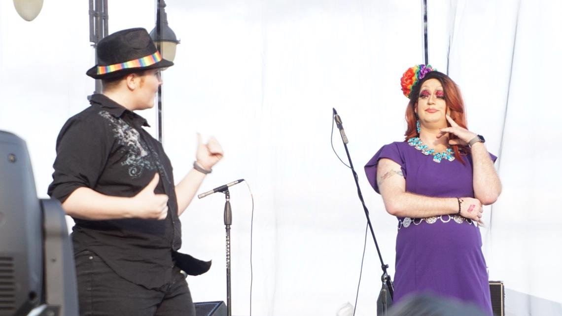 Image result for Interpreting team includes everyone at Toledo Pride